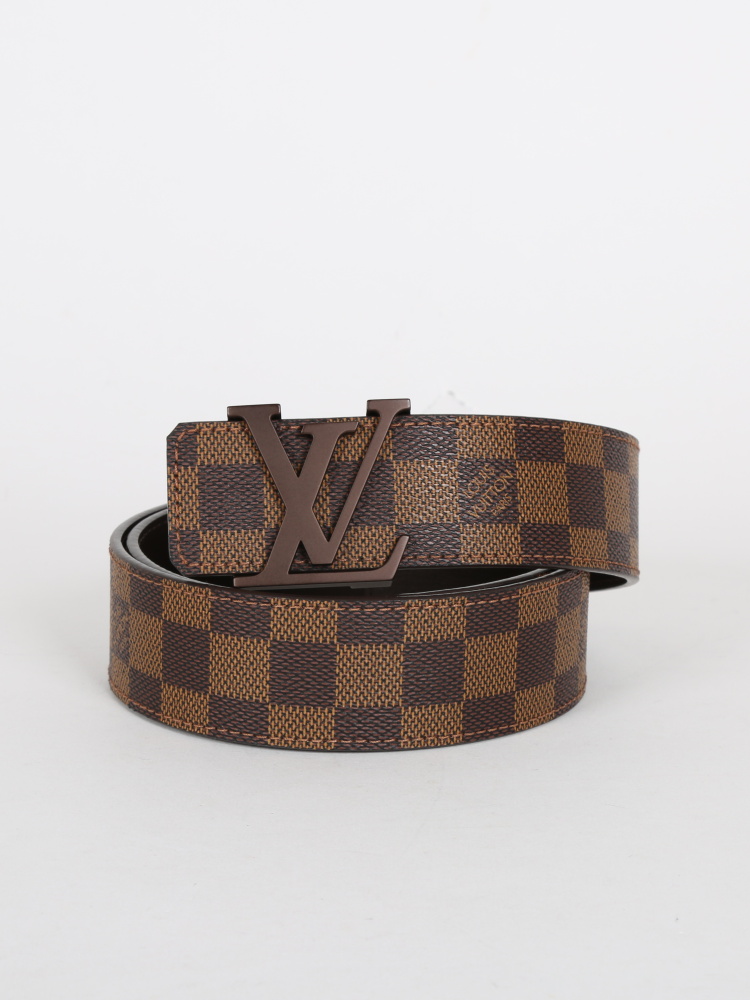 Leather belt Louis Vuitton X NBA Brown size 90 cm in Leather - 37028795