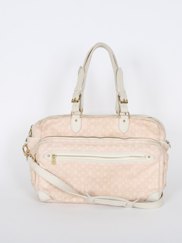 LOUIS VUITTON Mini Lin Diaper Bag Pink 31032
