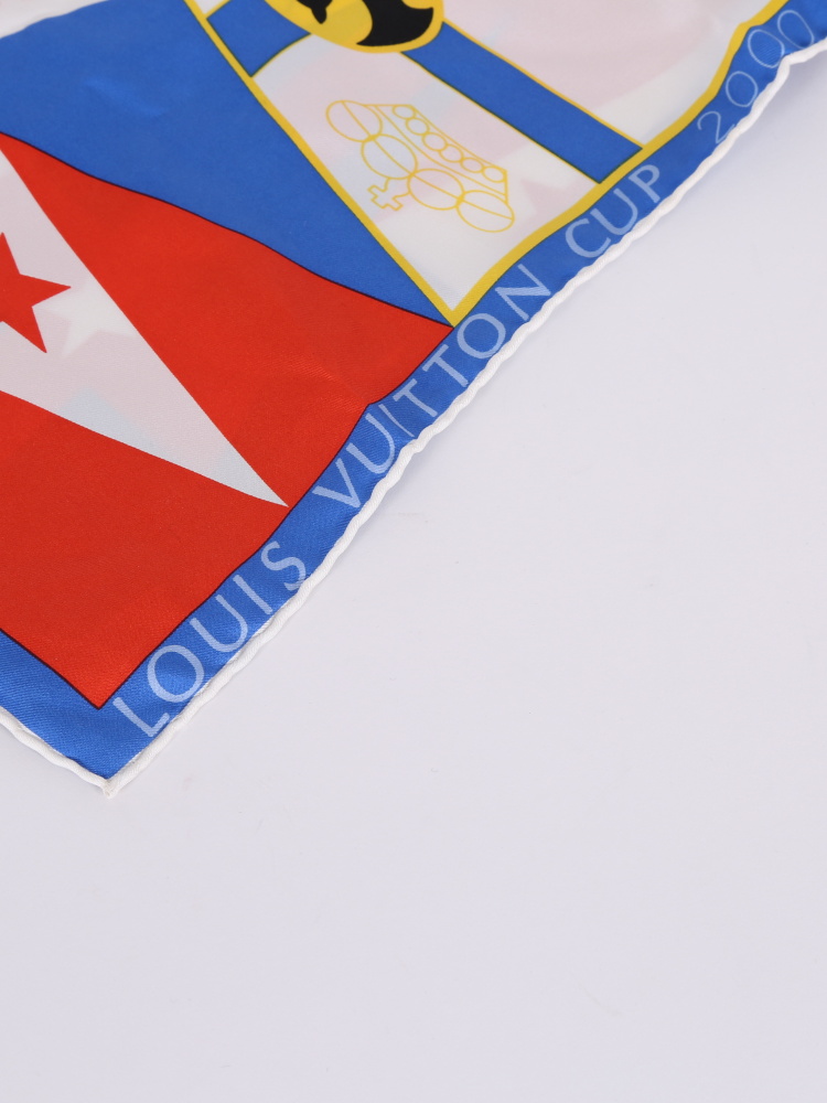 Louis Vuitton Cup 2000 Scarf – Audrey's of Naples