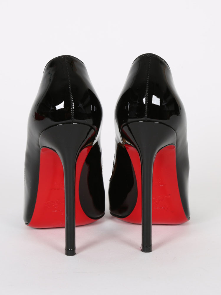 So kate patent leather heels Christian Louboutin Black size 37 EU in Patent  leather - 18740493