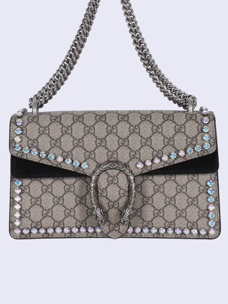 dionysus gg small crystal shoulder bag