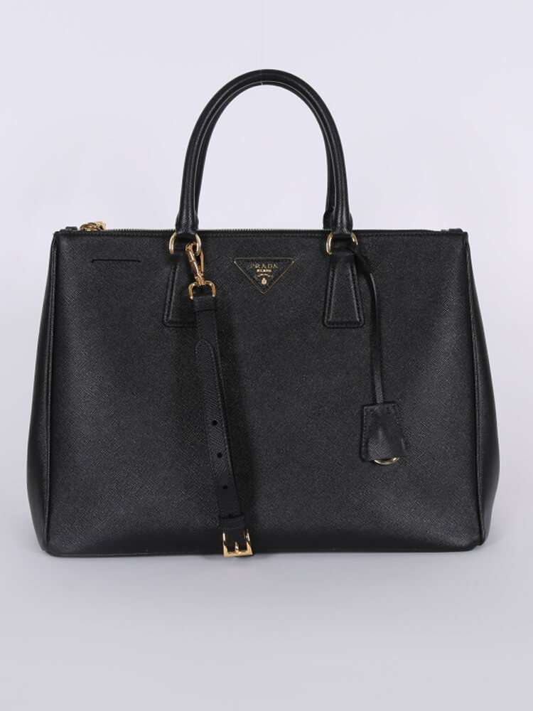 Prada - Galleria Saffiano Lux Tote Nero