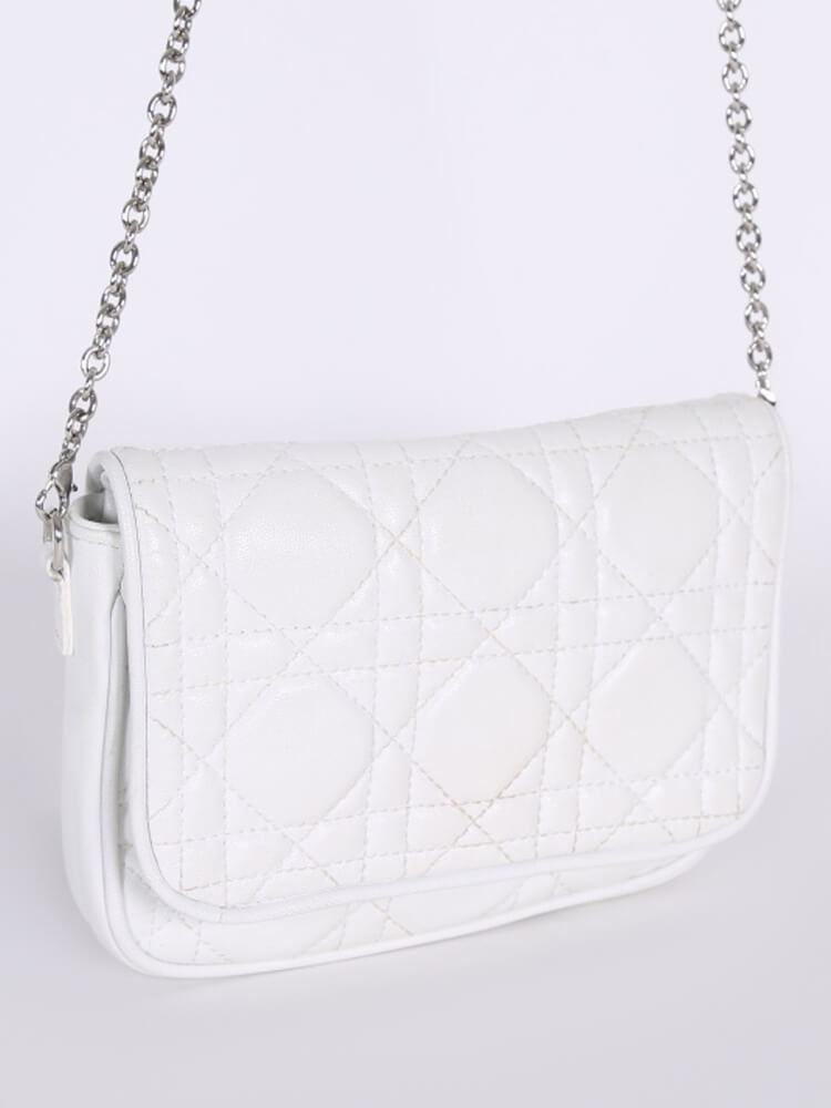 dior white crossbody bag