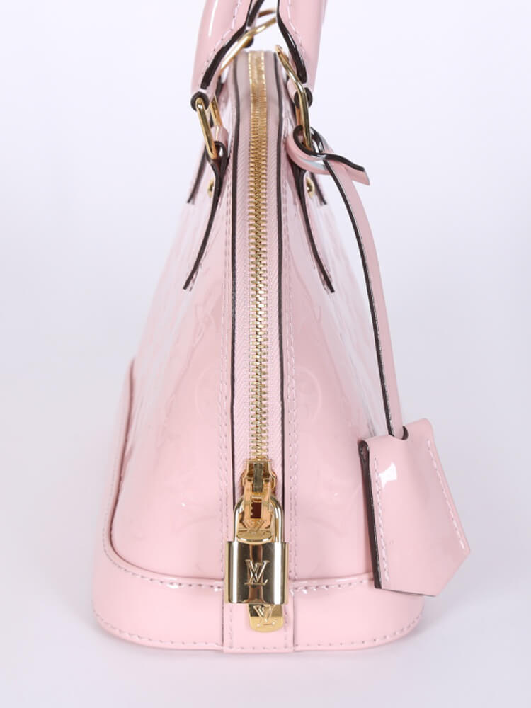 LV Alma BB Vernis Rose Ballerine 2016 With key, lock, clochette