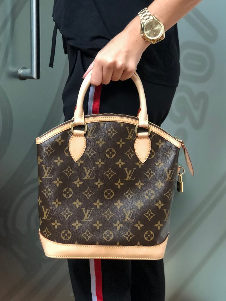 Louis Vuitton Monogram Canvas Lockit PM Bag