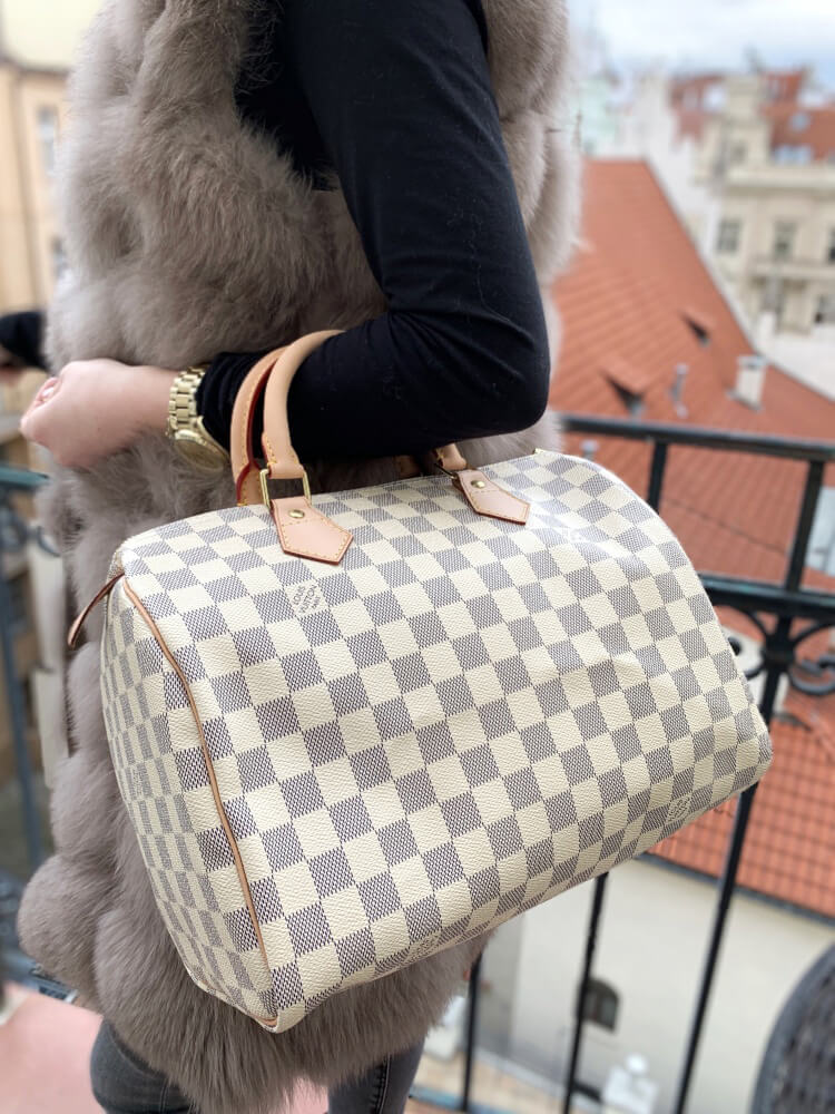 Louis Vuitton - Speedy 30 Damier Azur Canvas