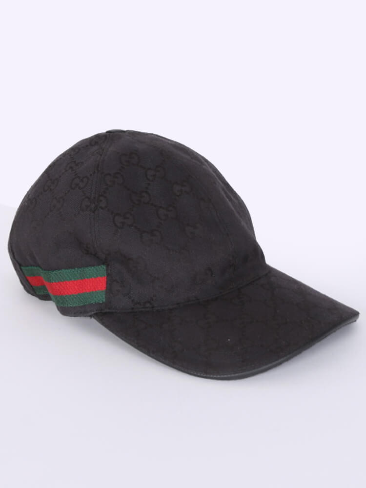 Gucci - GG Canvas Baseball Hat Black M