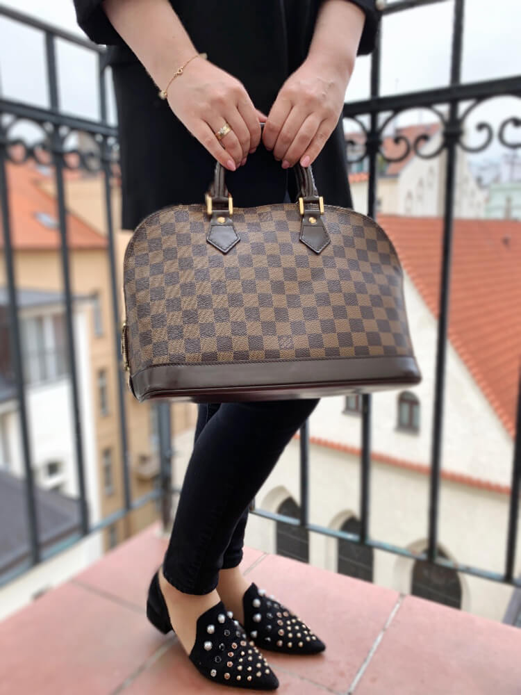 Louis Vuitton - Alma PM Damier Ebene Canvas