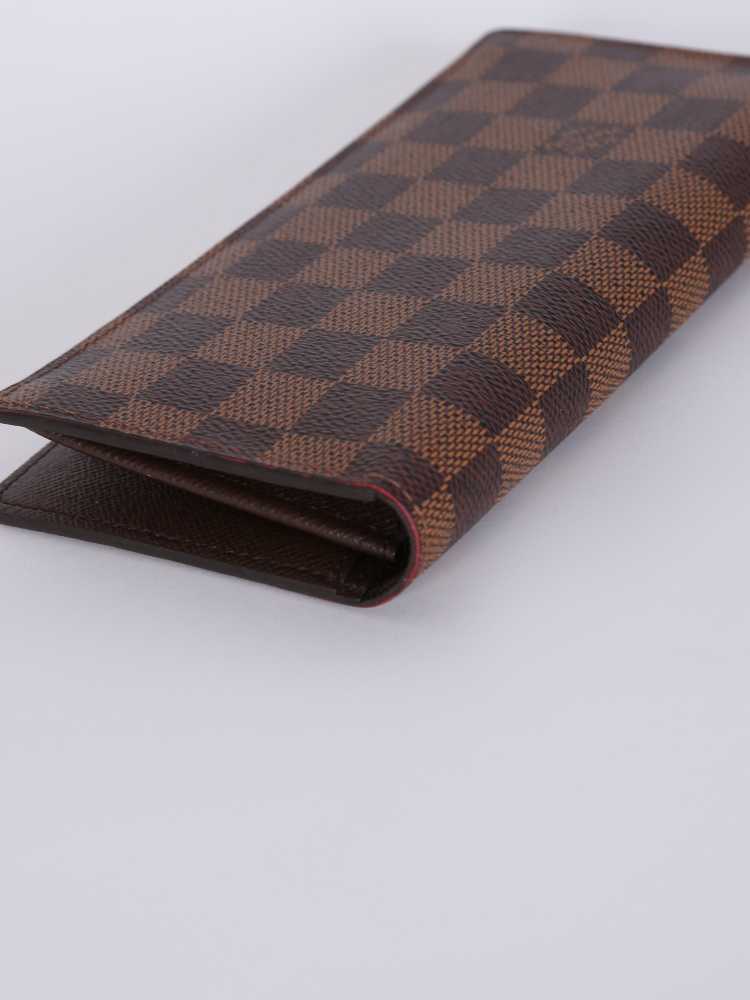 Louis Vuitton Damier Ebene Canvas Brazza Wallet Louis Vuitton | The Luxury  Closet