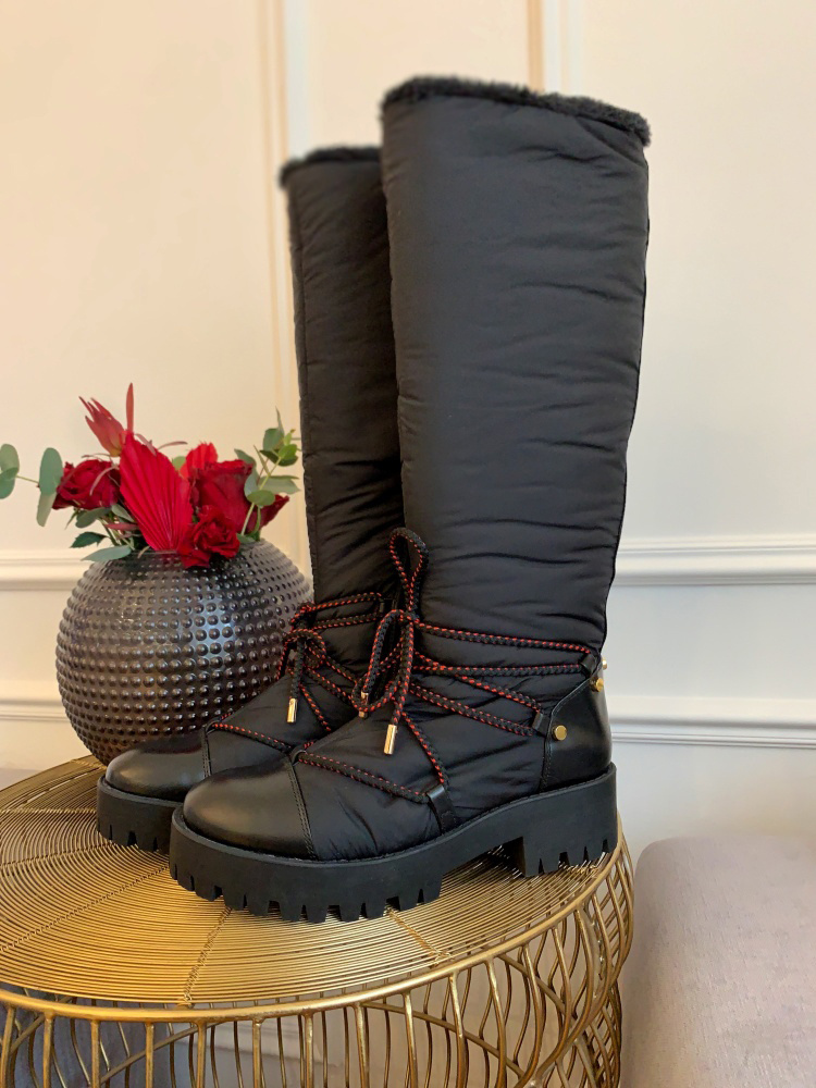 Armani sales winter boots