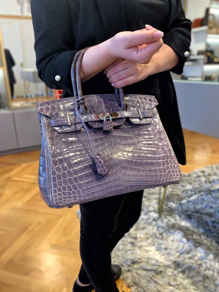 Hermes Birkin 30 Croc