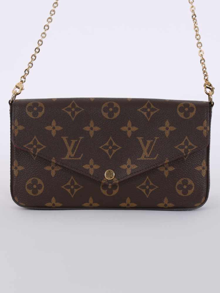 Louis Vuitton Félicie Pochette Monogram Fuchsia Monogram