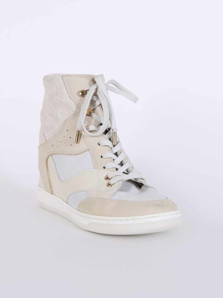 Louis Vuitton - Cliff High Top Wedge Sneakers 38,5