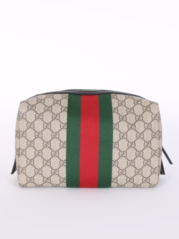 Gucci gg supreme toiletry case hot sale