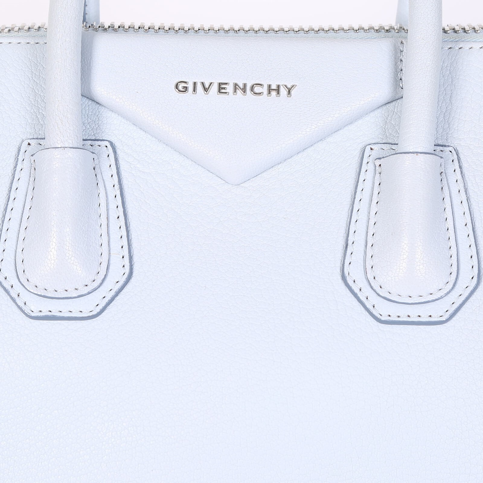 Givenchy Womens Antigona Baby Blue Medium Leather ref.1006417 - Joli Closet