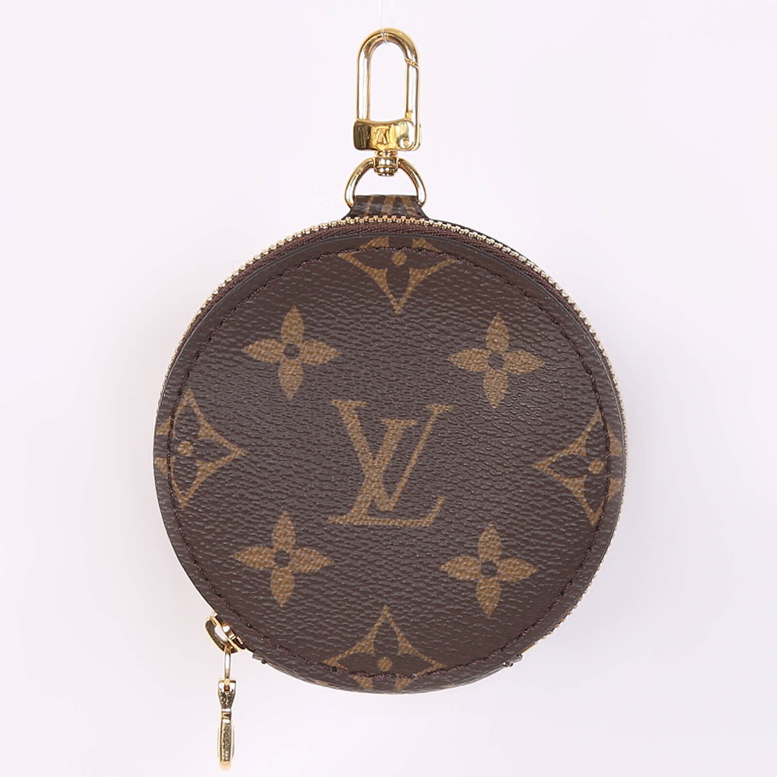 Louis Vuitton Round Coin Purse Monogram Canvas