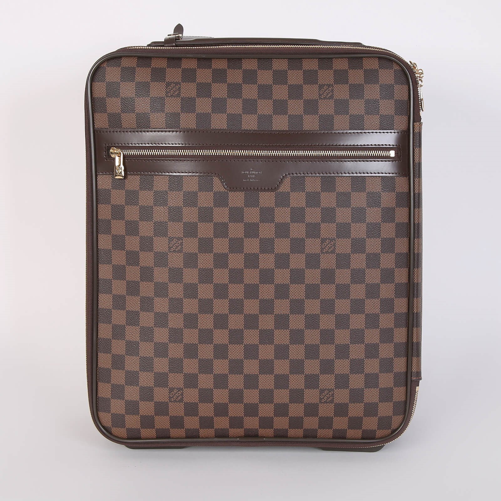 Louis Vuitton Damier Ebene Canvas Pegase 45 Luggage Louis Vuitton