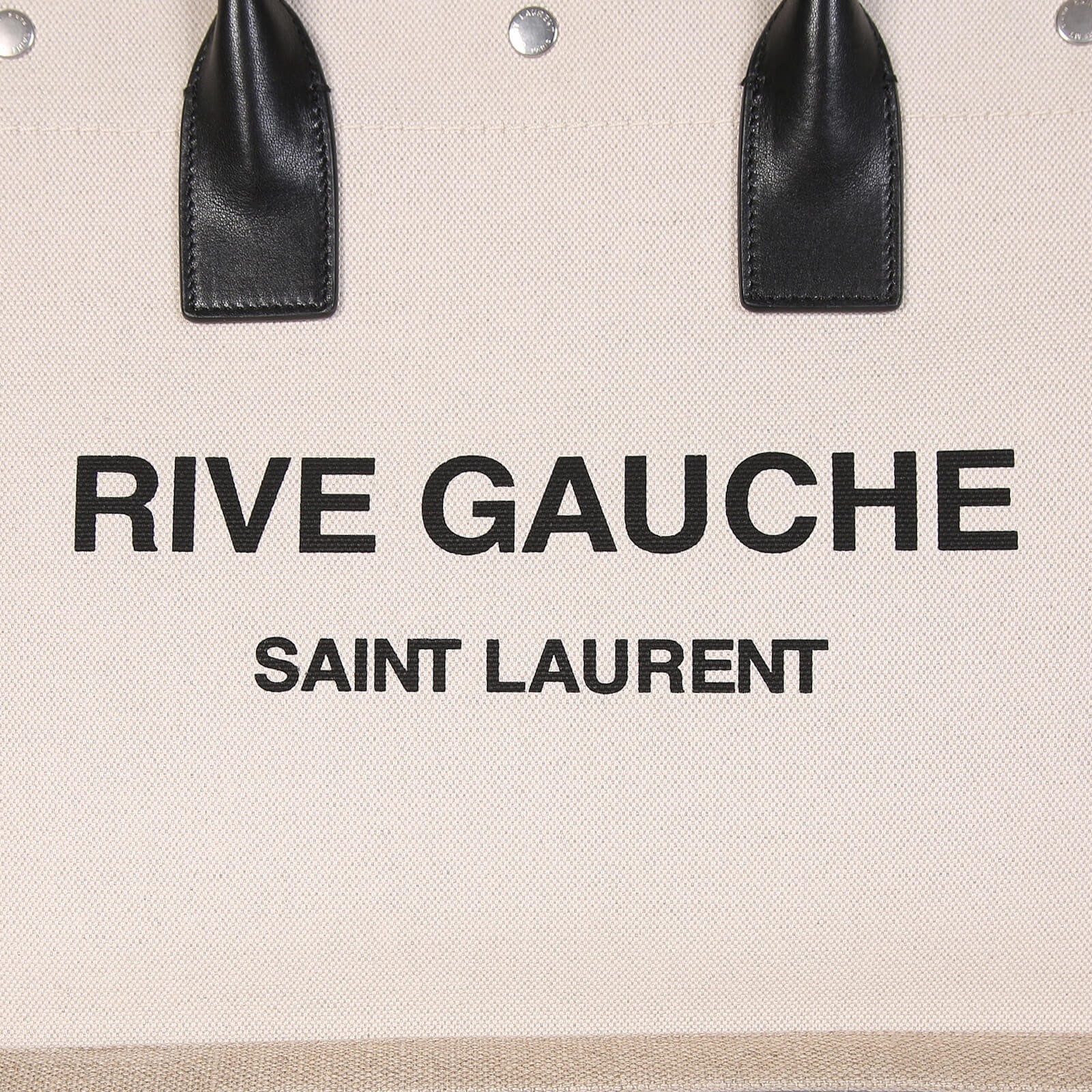 Saint Laurent Greige Rive Gauche tote bag