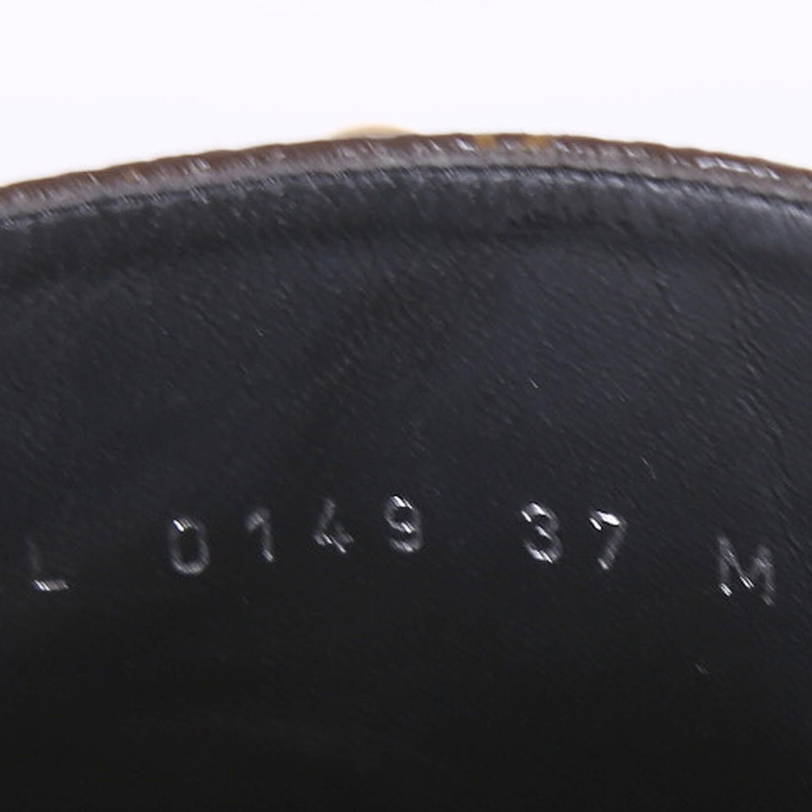 LOUIS VUITTON Calfskin Monogram Wonderland Flat Ranger Boots 37 Black  1230059