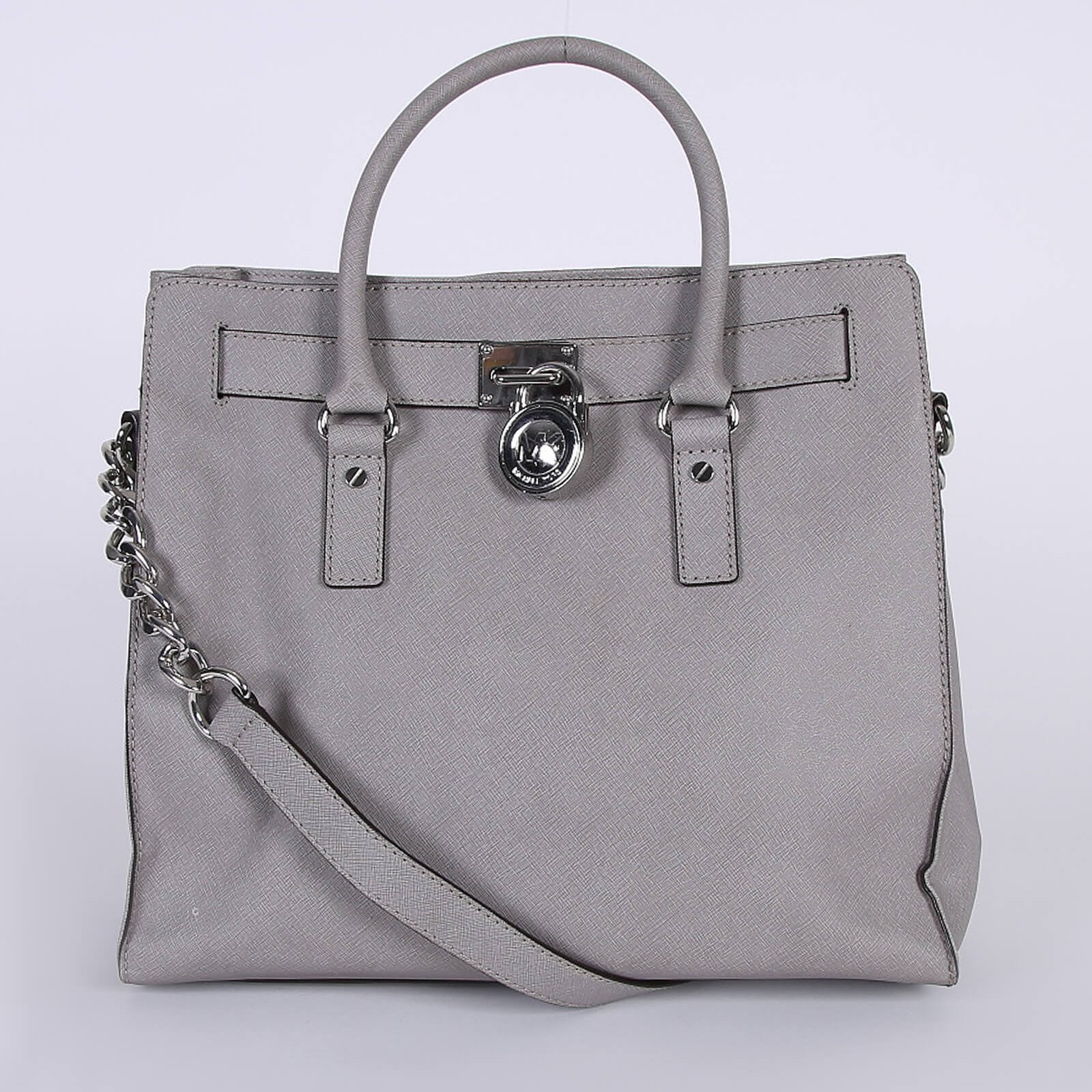 Michael Kors - Hamilton Large Saffiano Leather Grey